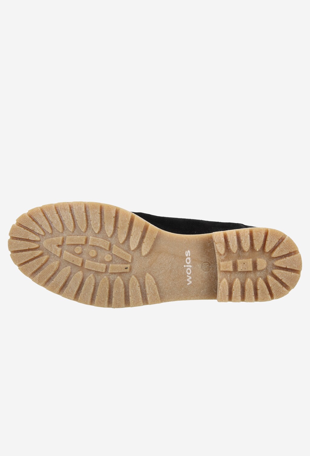 Czarne damskie trzewiki 5663-61 Widok 5