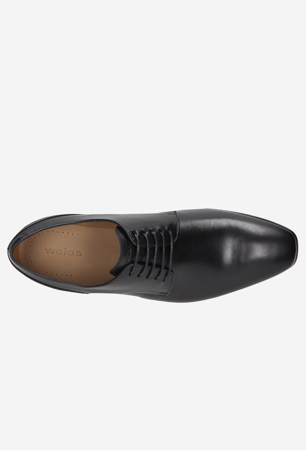 Czarne wizytowe półbuty męskie 7001-51 Widok 4