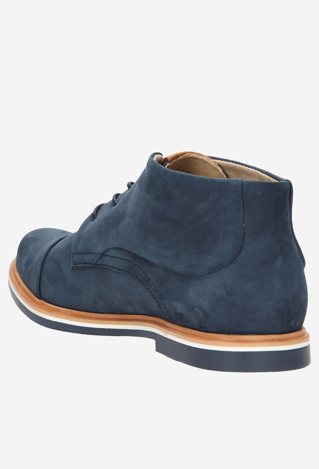 Granátové pánské boty 7200-26 Widok 3