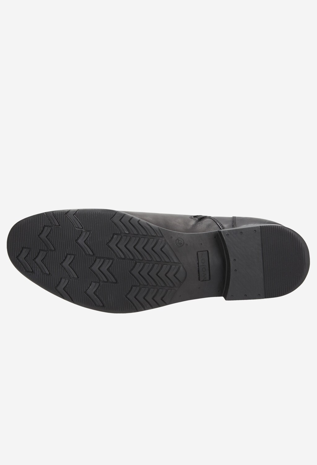 Czarne klasyczne trzewiki męskie 3214-59 Widok 5