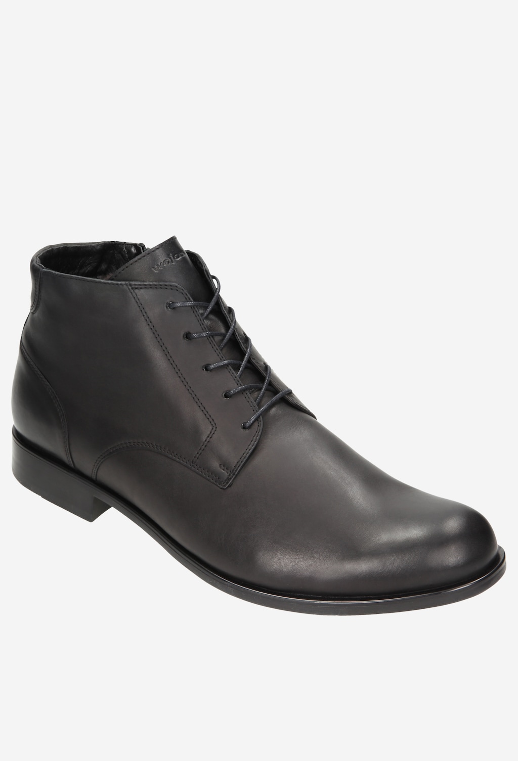 Czarne klasyczne trzewiki męskie 3214-59 Widok 2