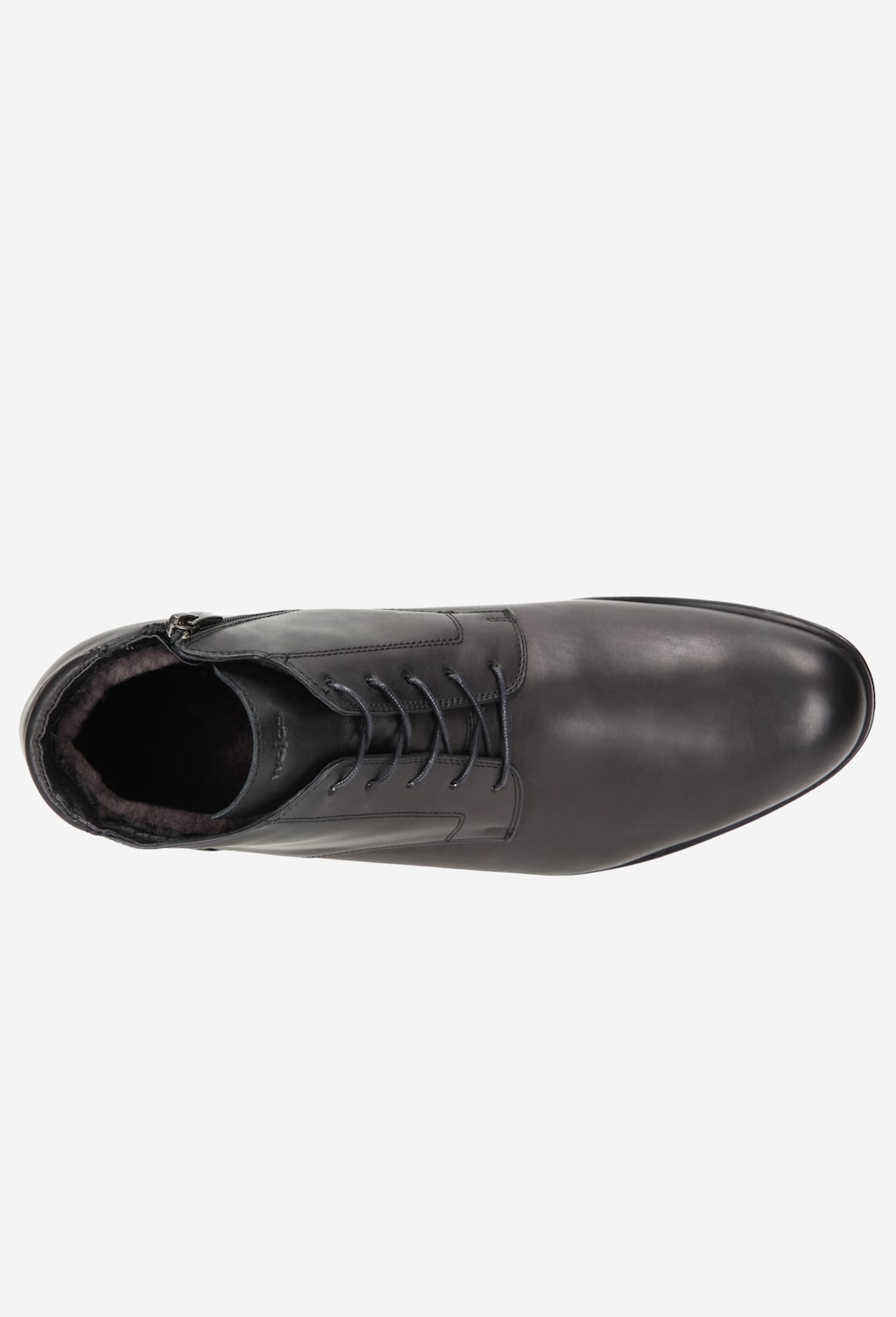 Czarne klasyczne trzewiki męskie 3214-59 Widok 4