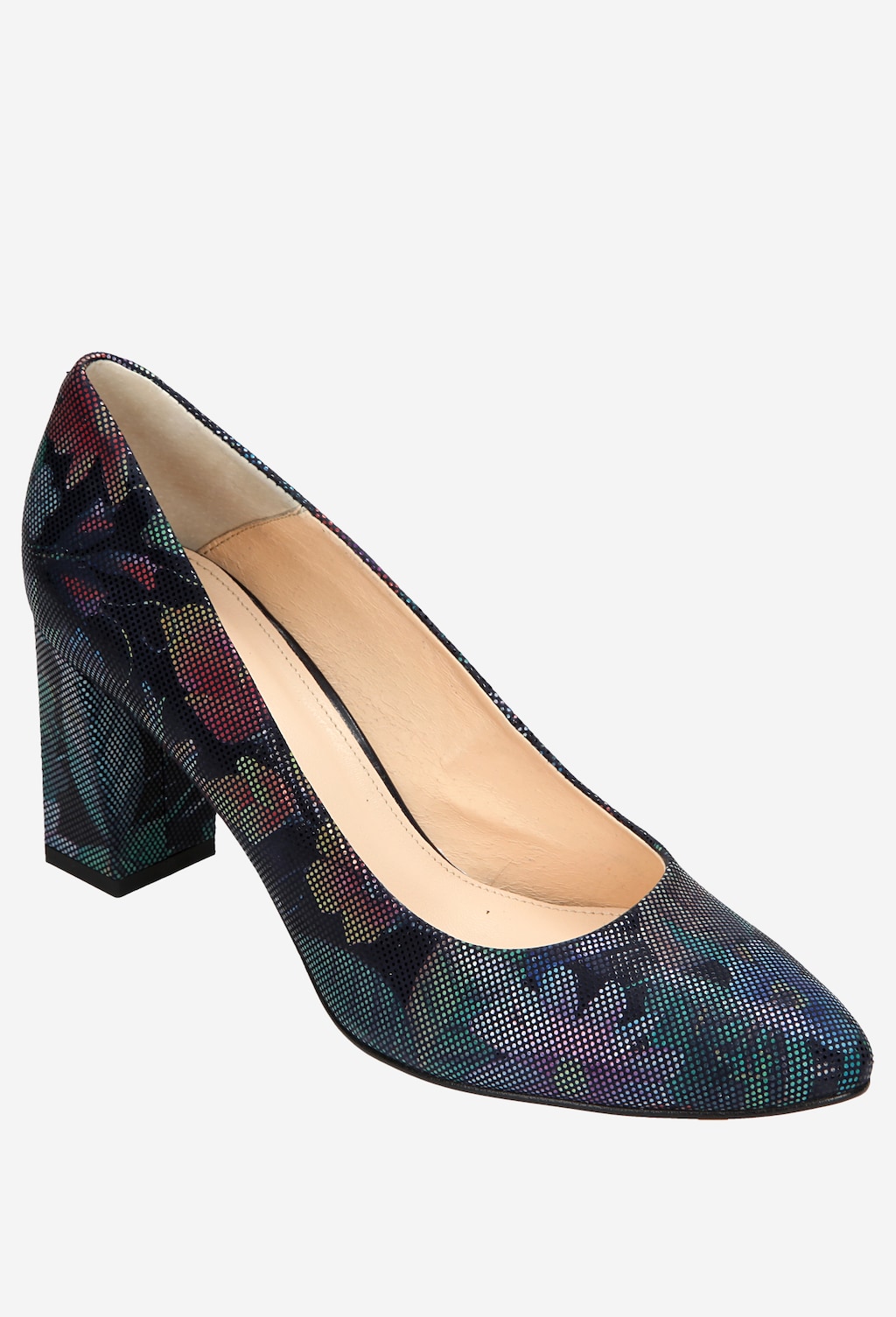 Barevné lodičky na podpatku 7382-55 Widok 2