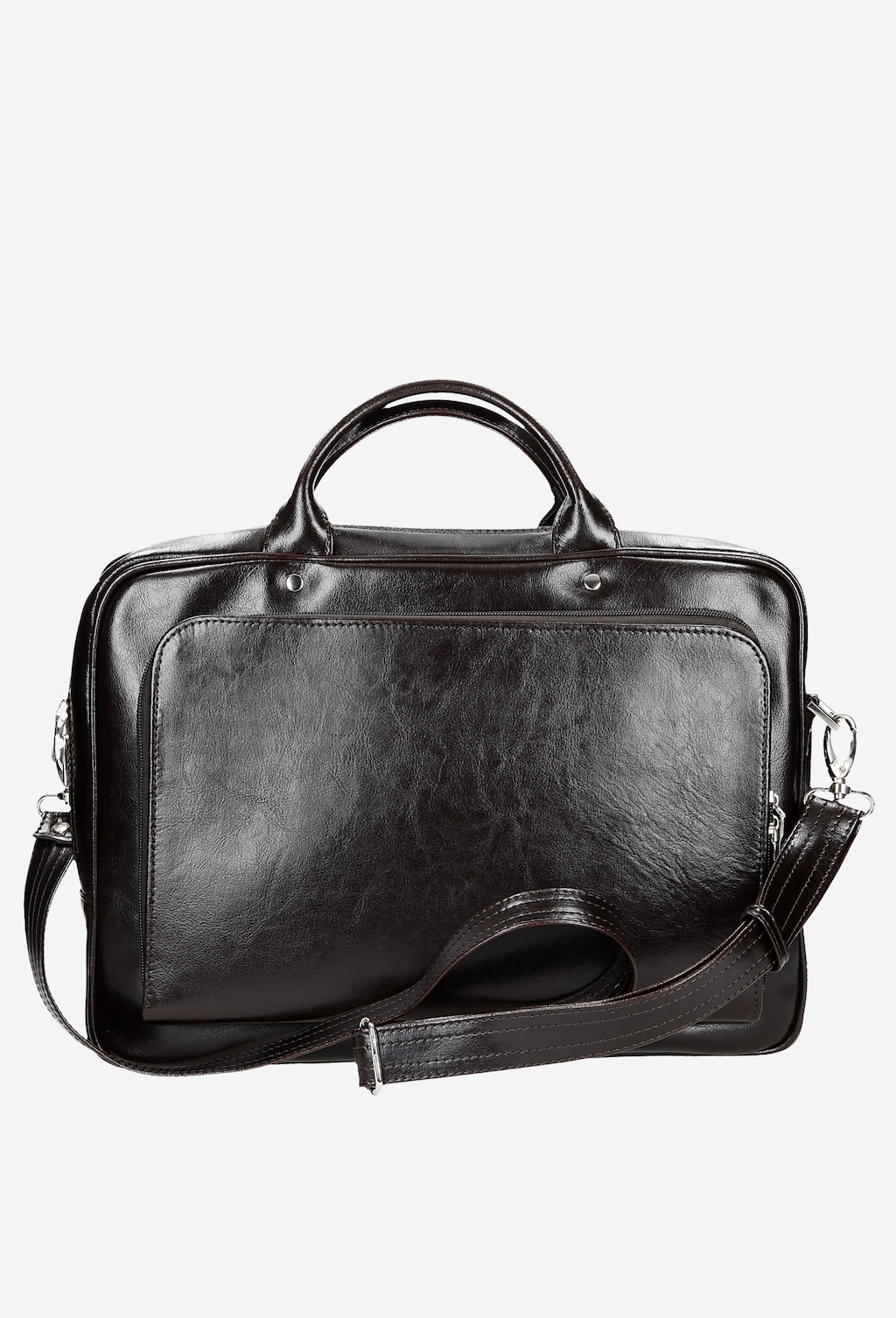 Duża skórzana torba męska 80039-52 Widok 3