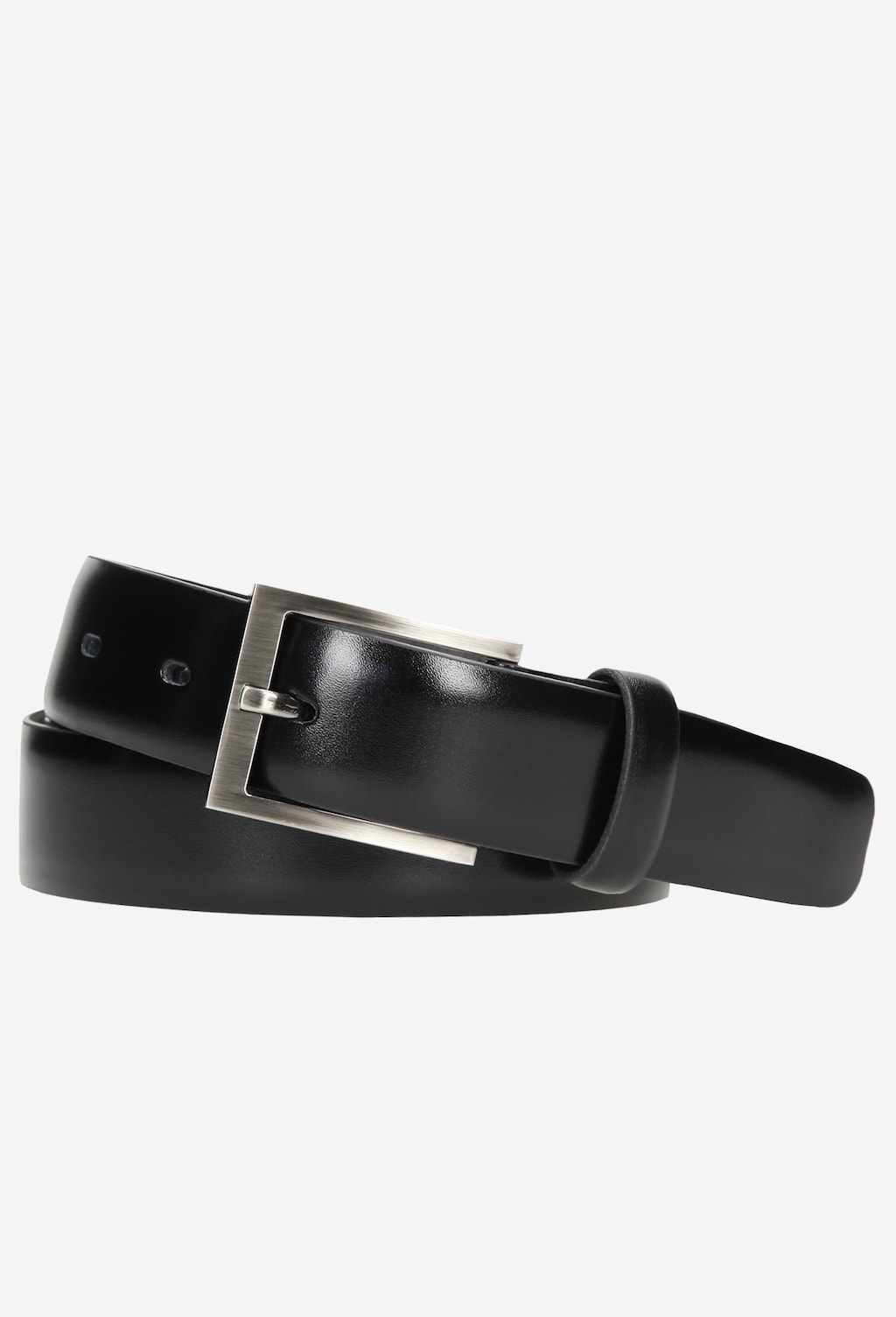 Skórzany czarny pasek męski 7977-51 Widok 1