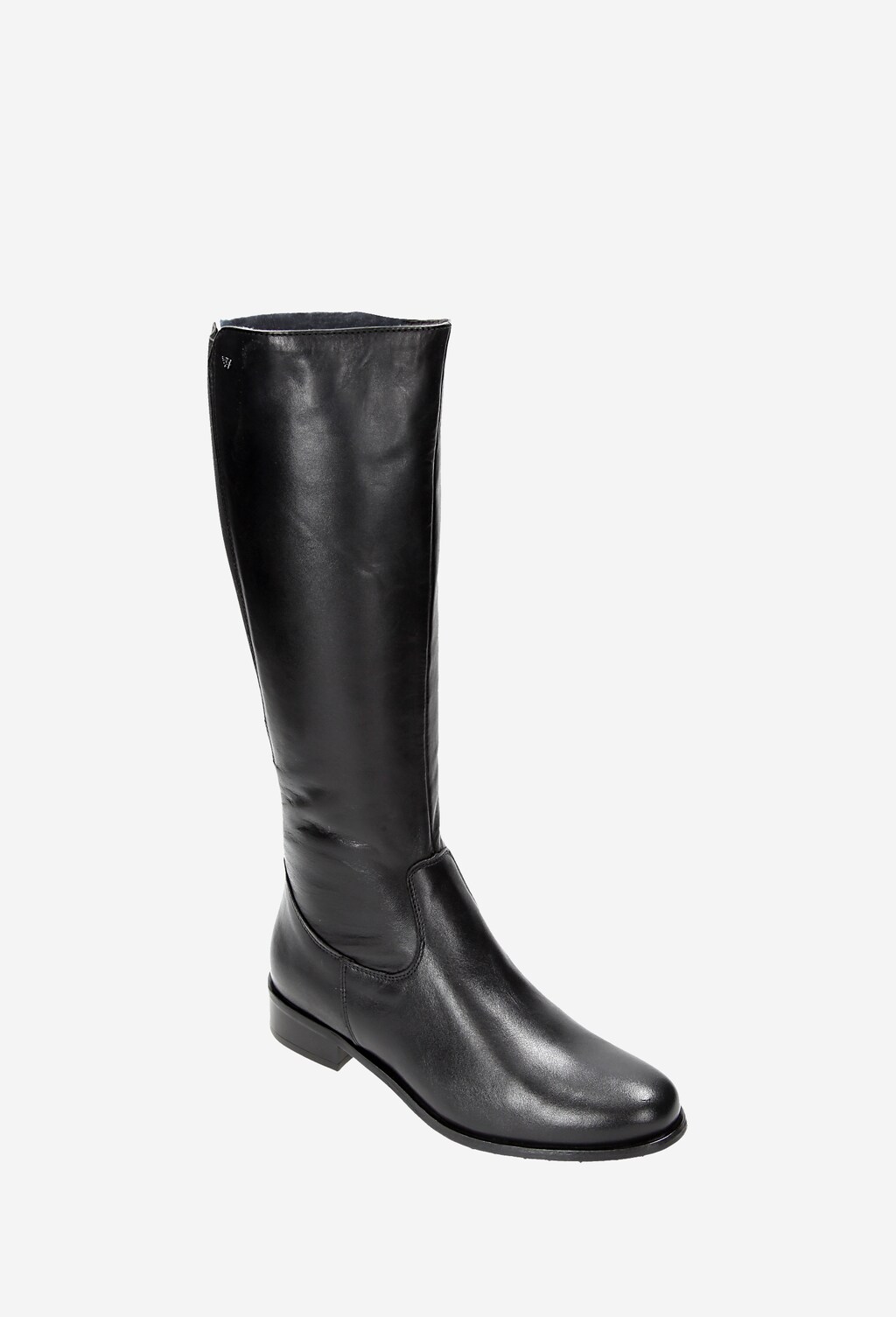 Czarne wygodne kozaki damskie z wszytą gumą 7727-51 Widok 2