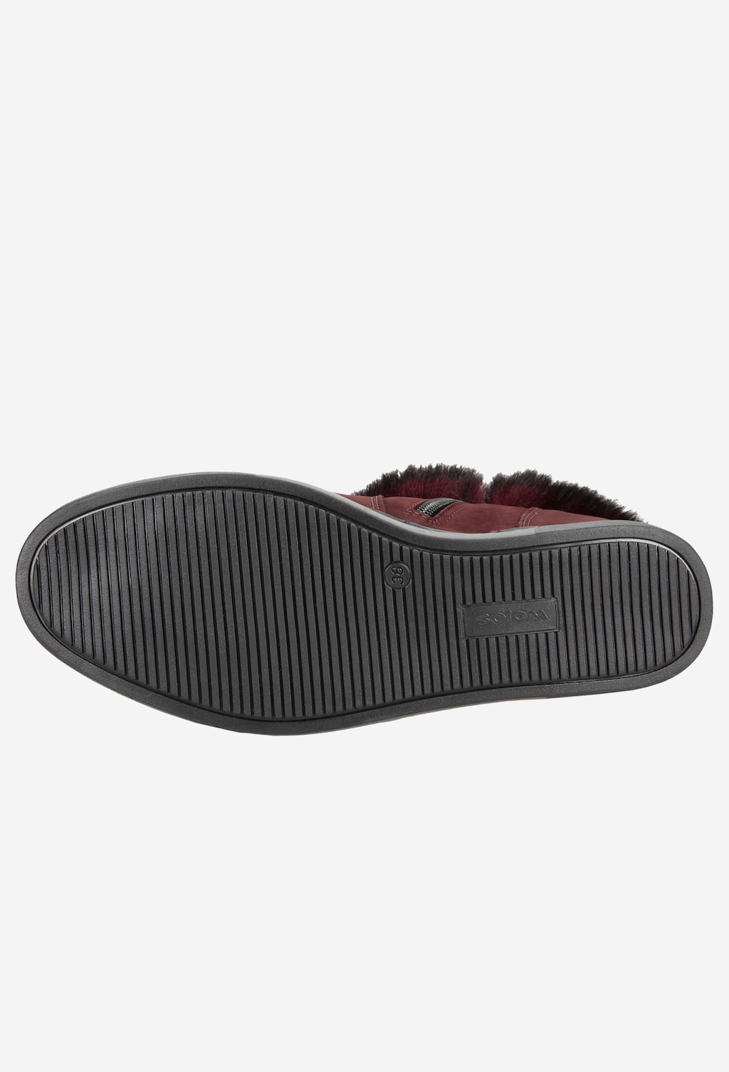 Bordové dámské boty 7621-25 Widok 5