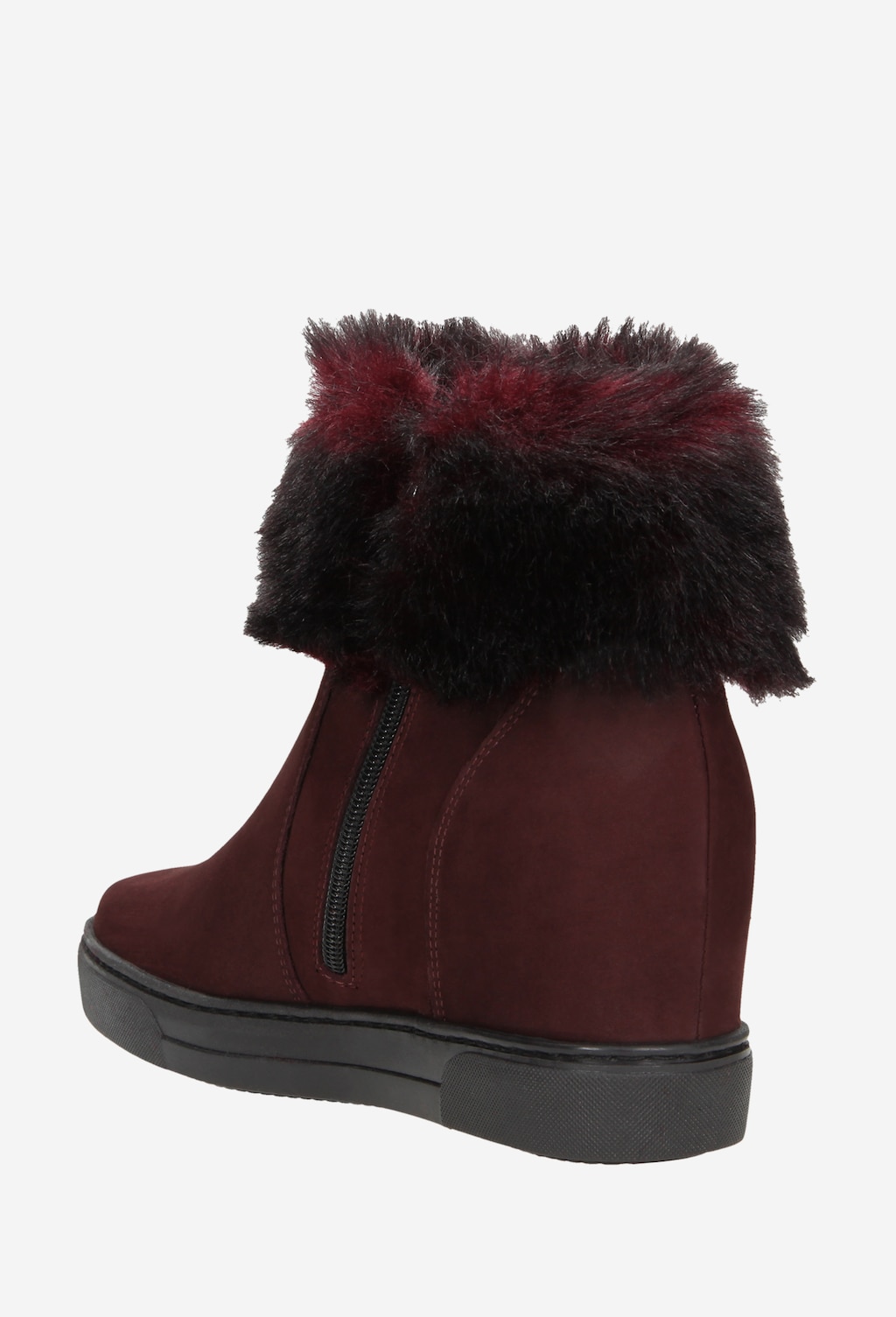 Bordové dámské boty 7621-25 Widok 3