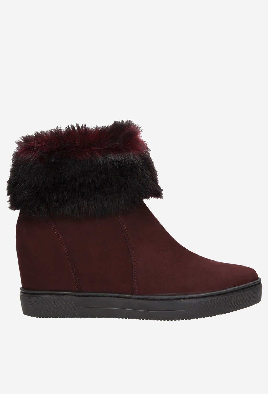 Bordové dámské boty 7621-25 Widok 1