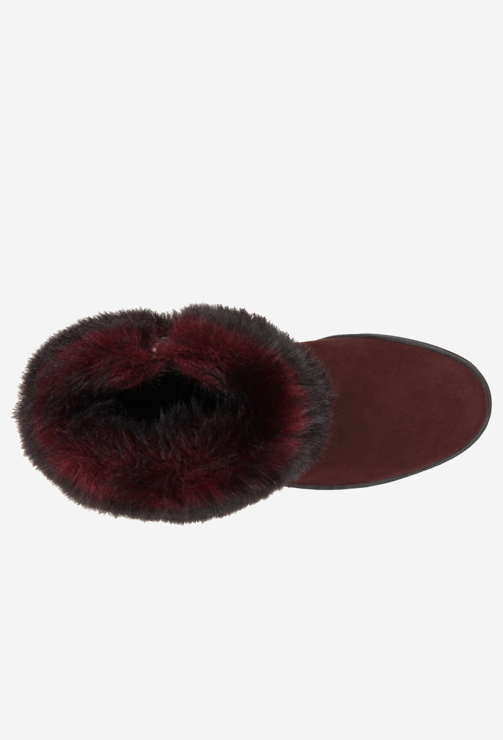 Bordové dámské boty 7621-25 Widok 4