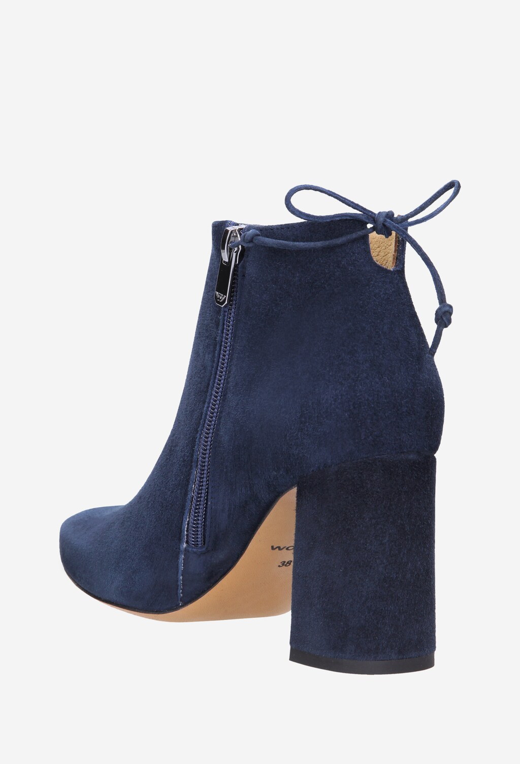 Granátové dámské boty 7570-66 Widok 3