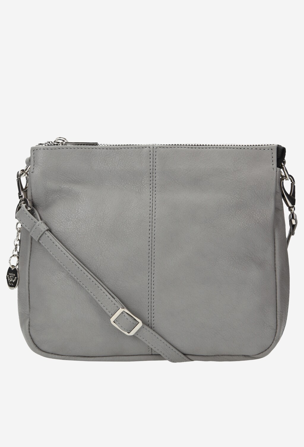 Popielata damska torebka 6854-50 Widok 4