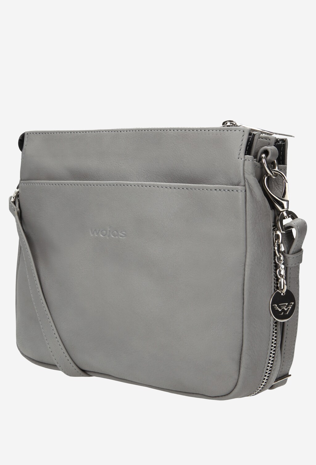 Popielata damska torebka 6854-50 Widok 3