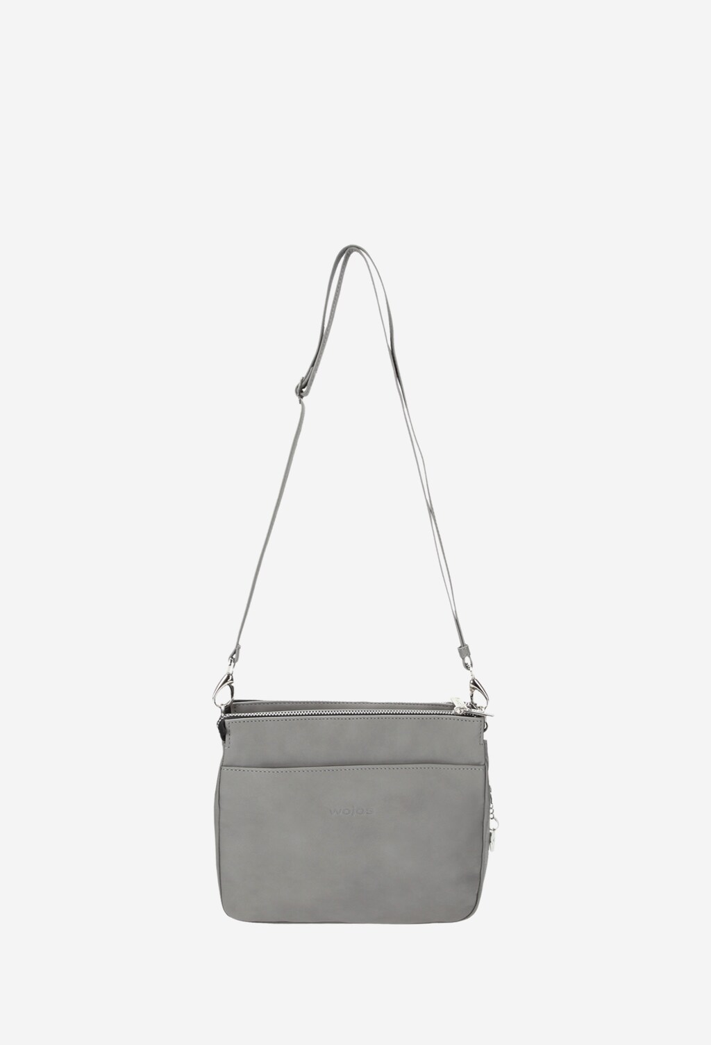 Popielata damska torebka 6854-50 Widok 5