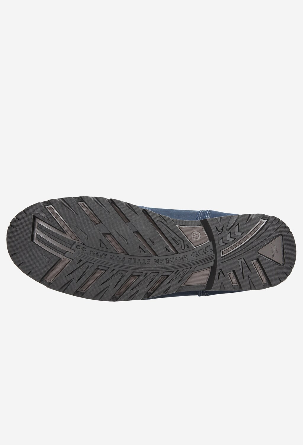 Granatowe sznurowane trzewiki męskie 6219-26 Widok 6