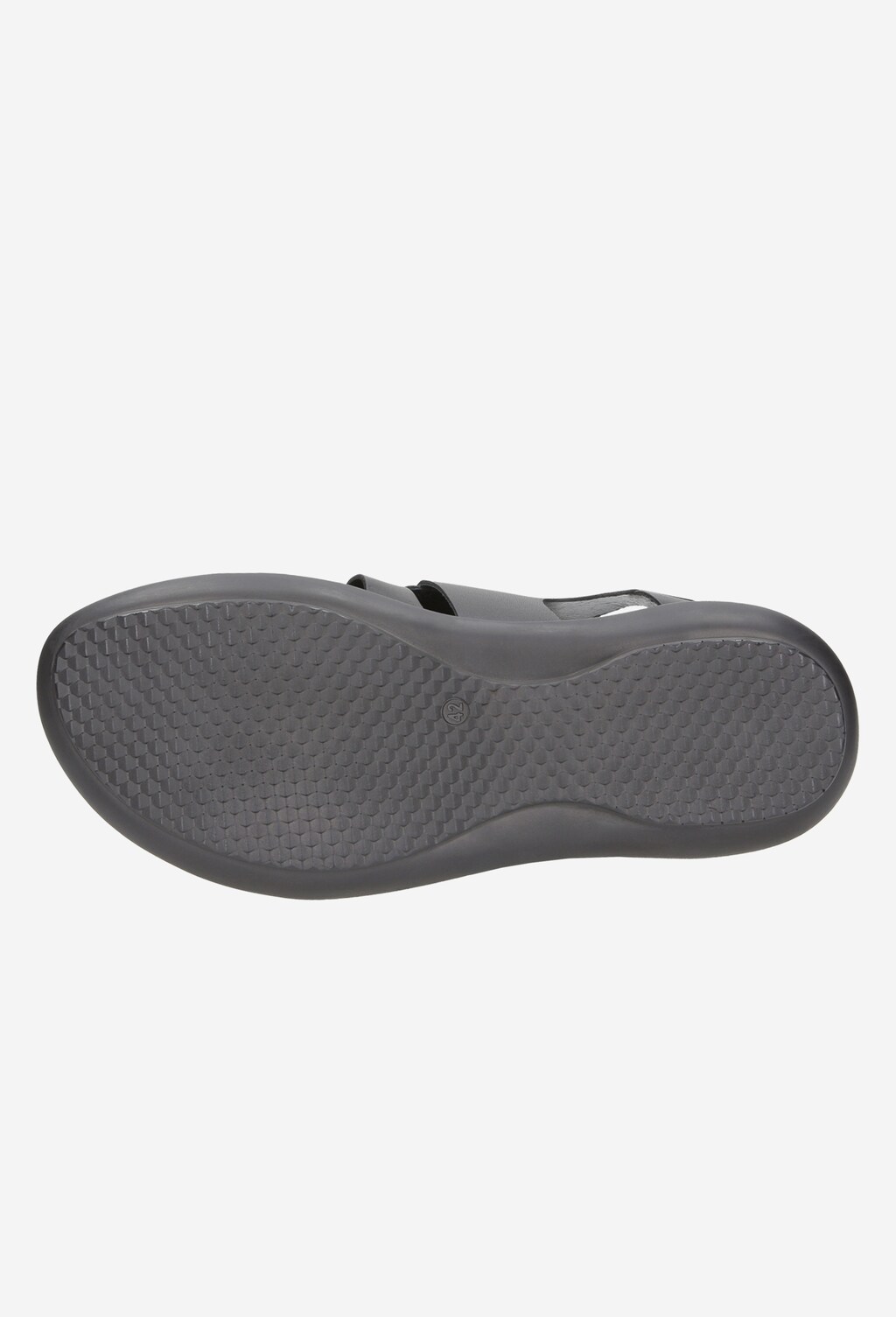 Czarne zabudowane sandały męskie 8303-51 Widok 5