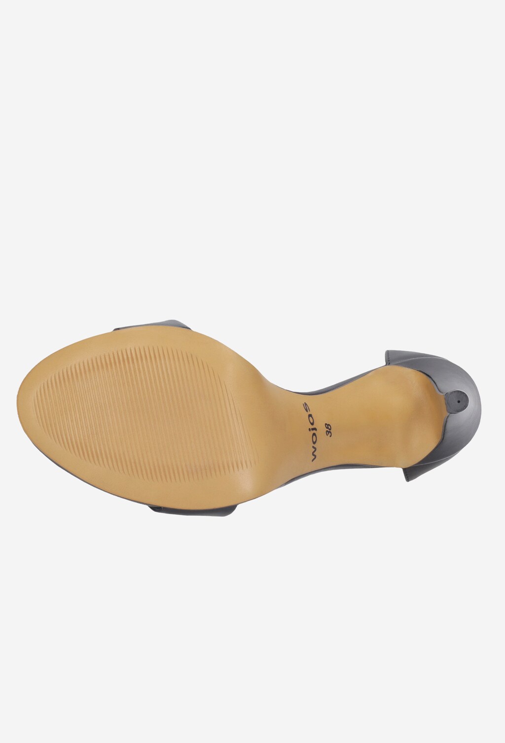 Klasyczne czarne sandały damskie na szpilce 8831-51 Widok 5