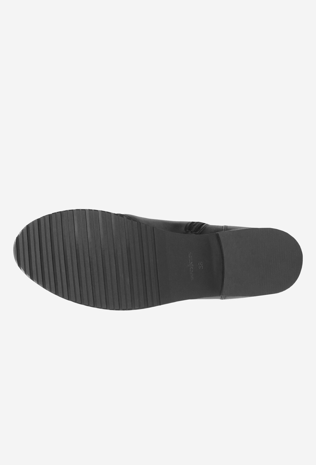 Czarne trzewiki damskie 8672-51 Widok 6