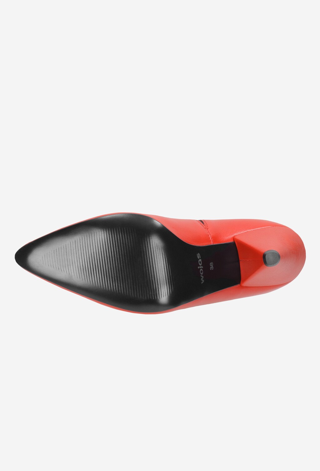 Czerwone czółenka damskie 8398-55 Widok 6