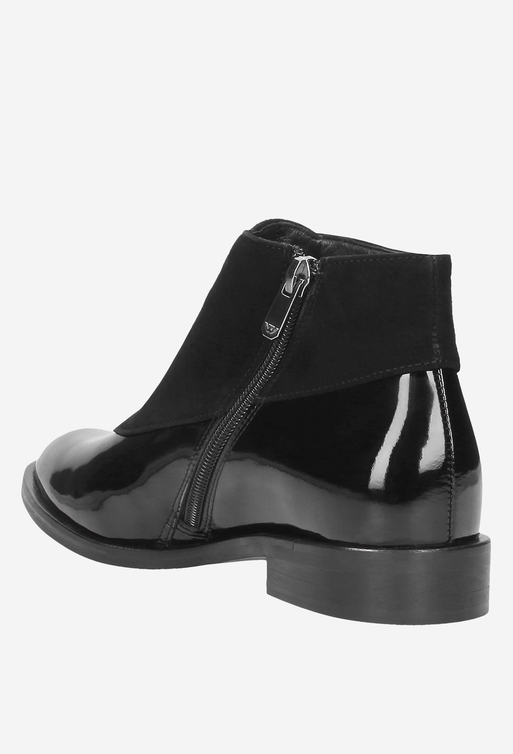 Czarne botki damskie 8614-71 Widok 3