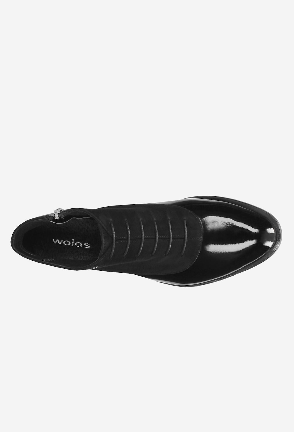 Czarne botki damskie 8614-71 Widok 4