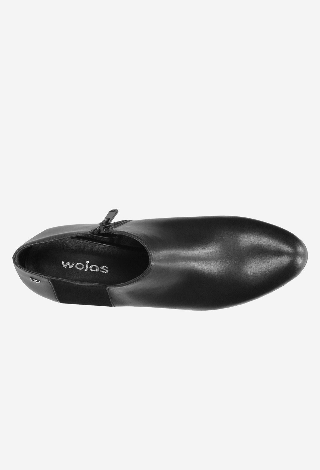 Czarne półbuty damskie 8547-71 Widok 4