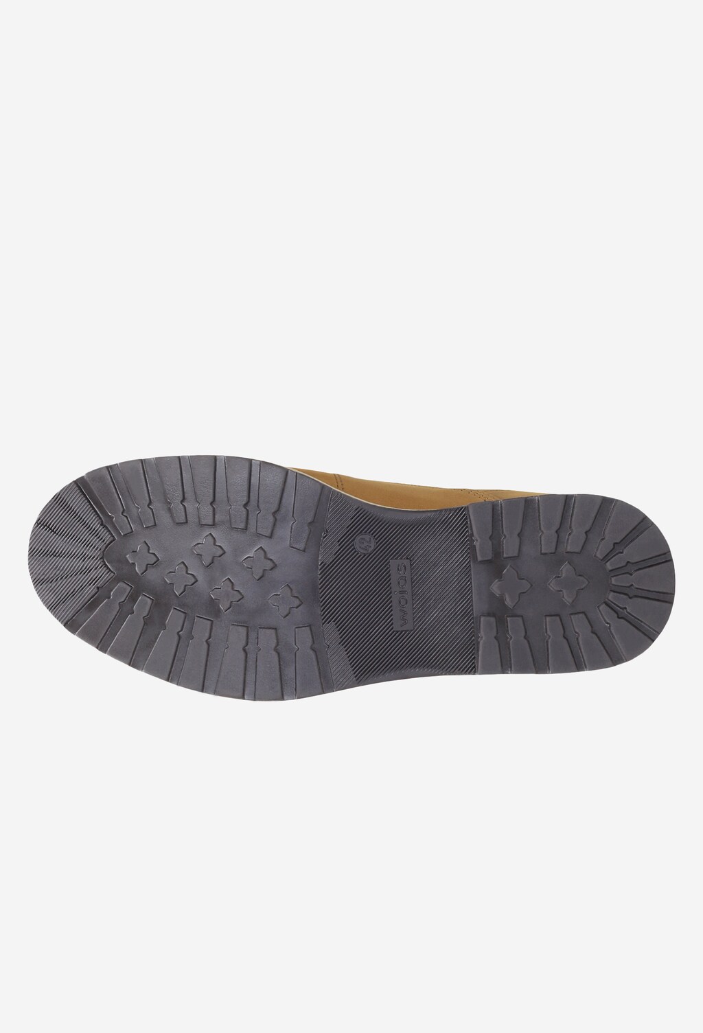 Hnědé kožené pánské kotníkové boty na šněrování 8233-73 Widok 5