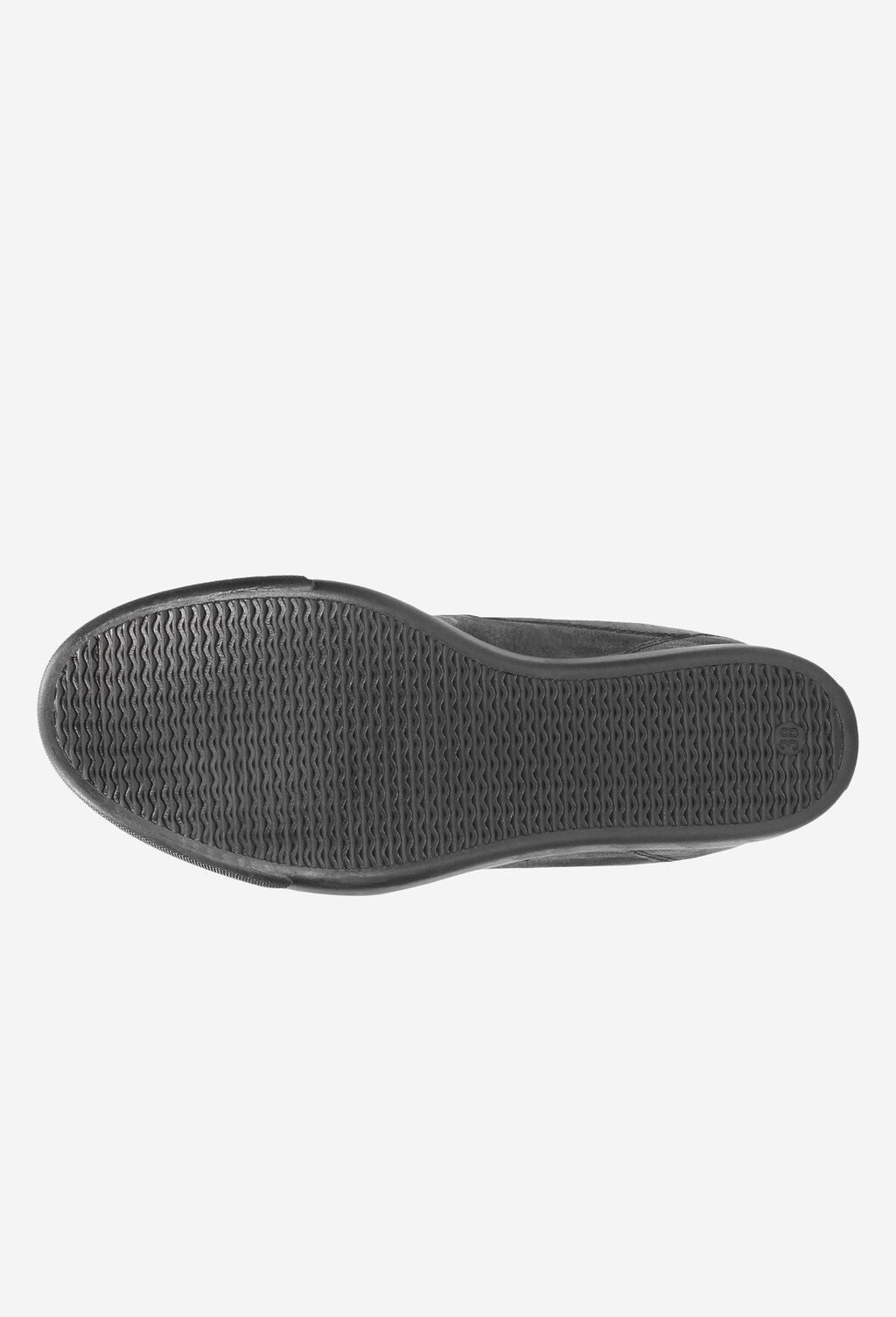 Czarne trzewiki damskie 8544-71 Widok 5