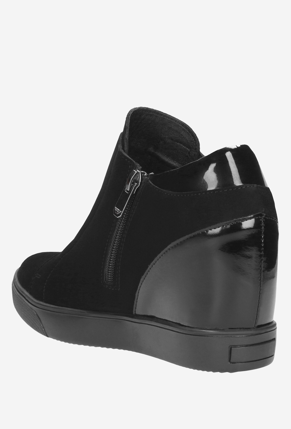 Czarne damskie sneakersy 8549-71 Widok 3