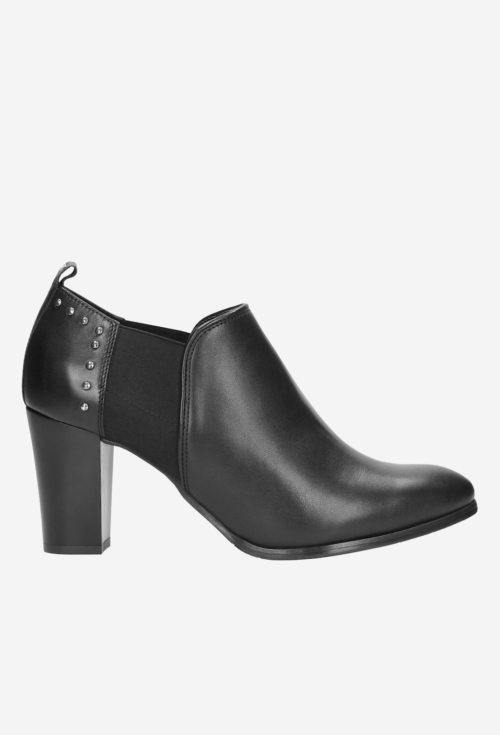 Czarne botki damskie 8533-51 Widok 2