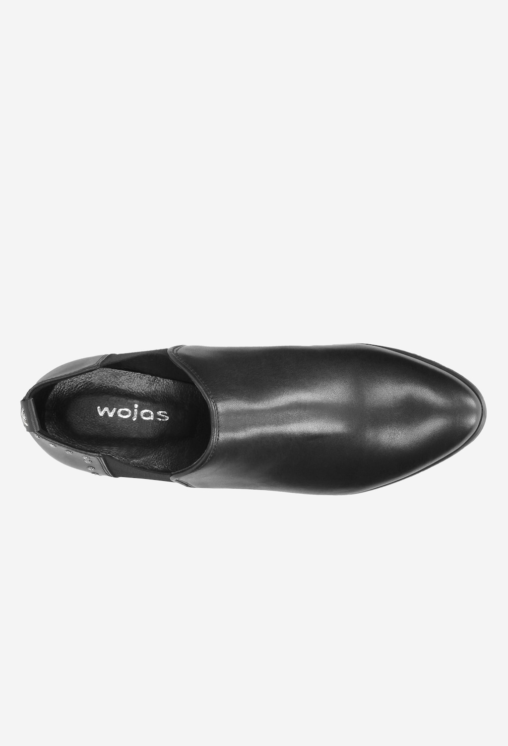 Czarne botki damskie 8533-51 Widok 5