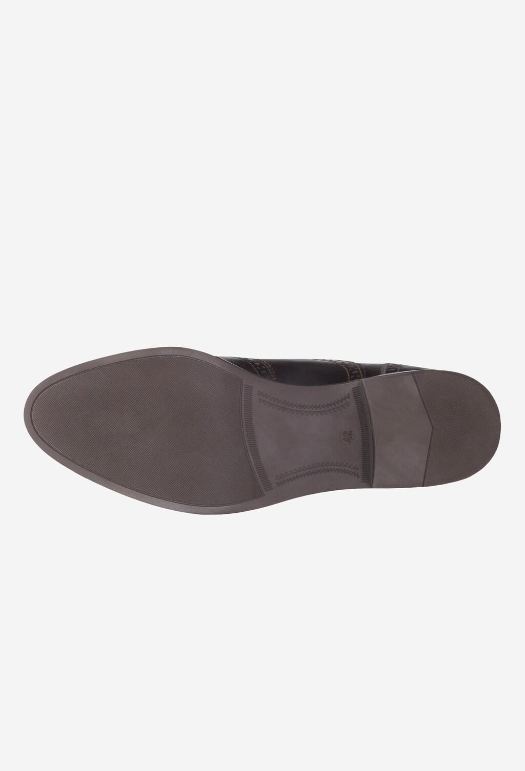 Brązowe trzewiki męskie 8246-82 Widok 5