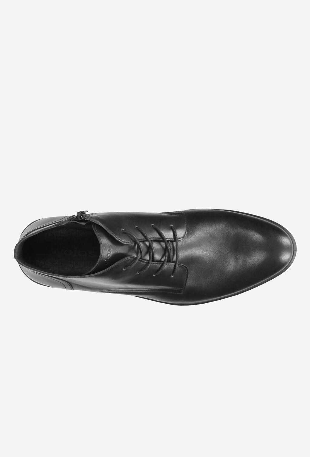 Czarne trzewiki męskie 8242-51 Widok 4