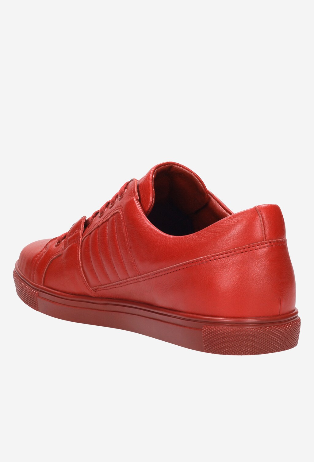 Czerwone półbuty męskie 8096-55 Widok 3