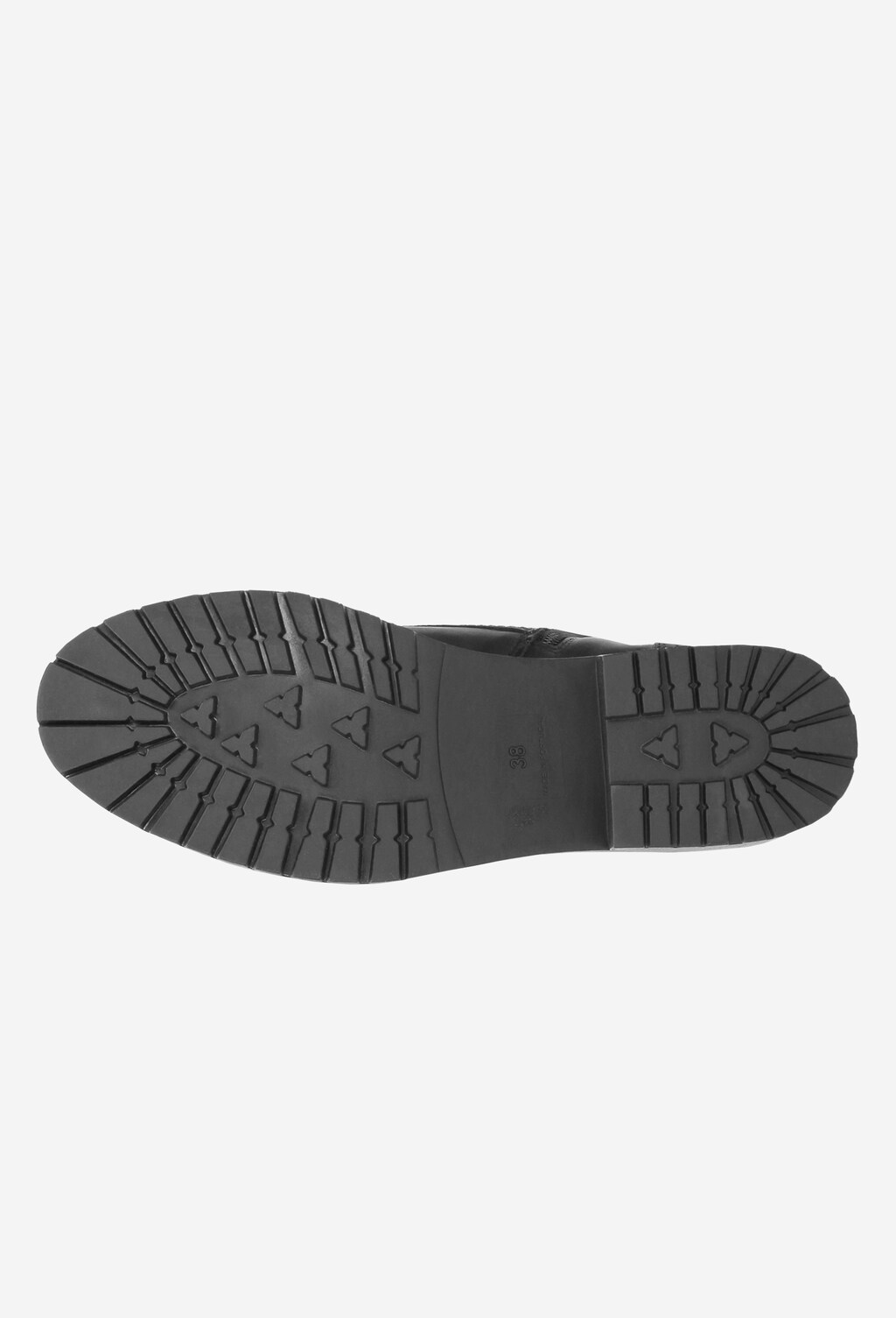 Czarne trzewiki damskie 8676-51 Widok 6