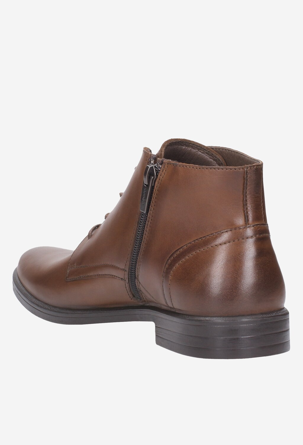 Brązowe trzewiki męskie 8242-52 Widok 3