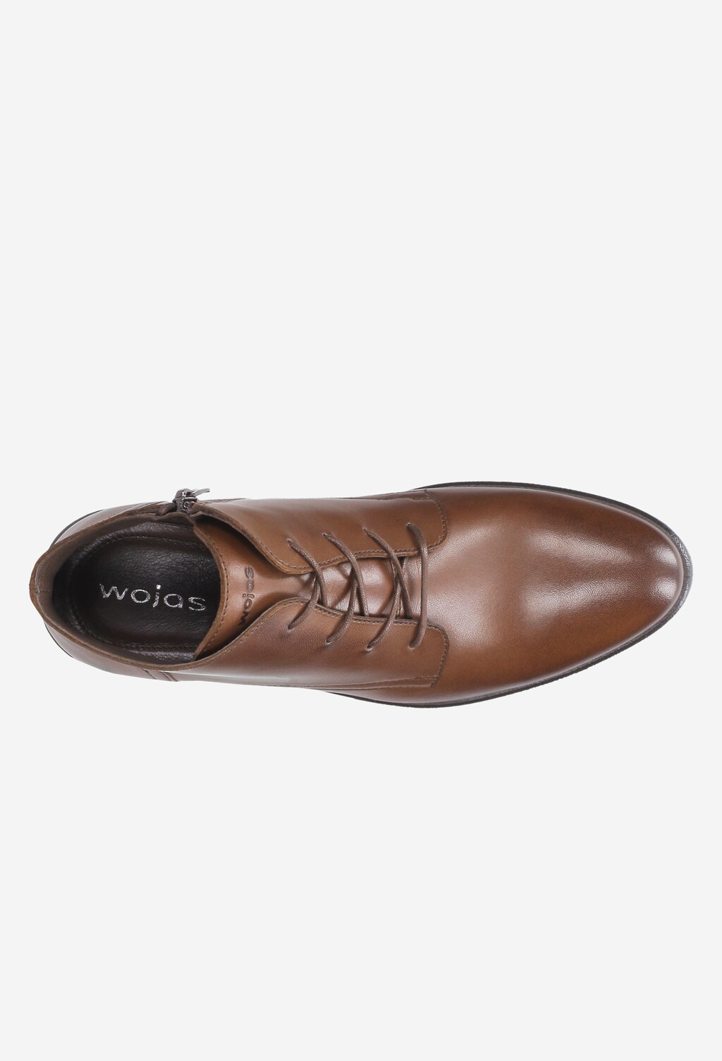 Brązowe trzewiki męskie 8242-52 Widok 4