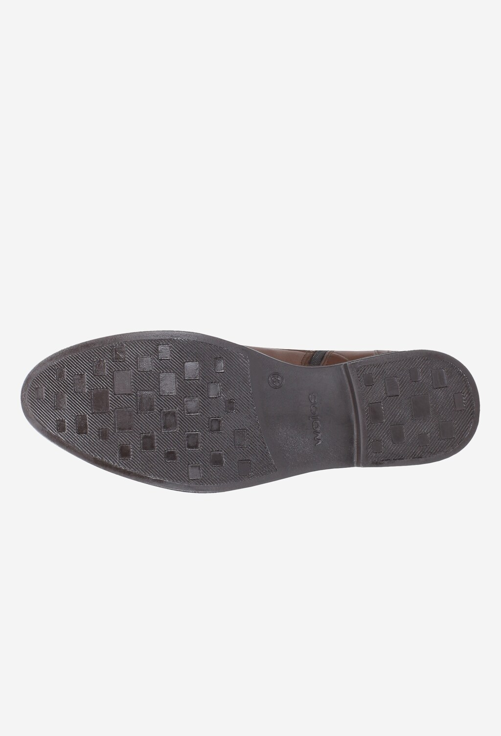 Brązowe trzewiki męskie 8242-52 Widok 5