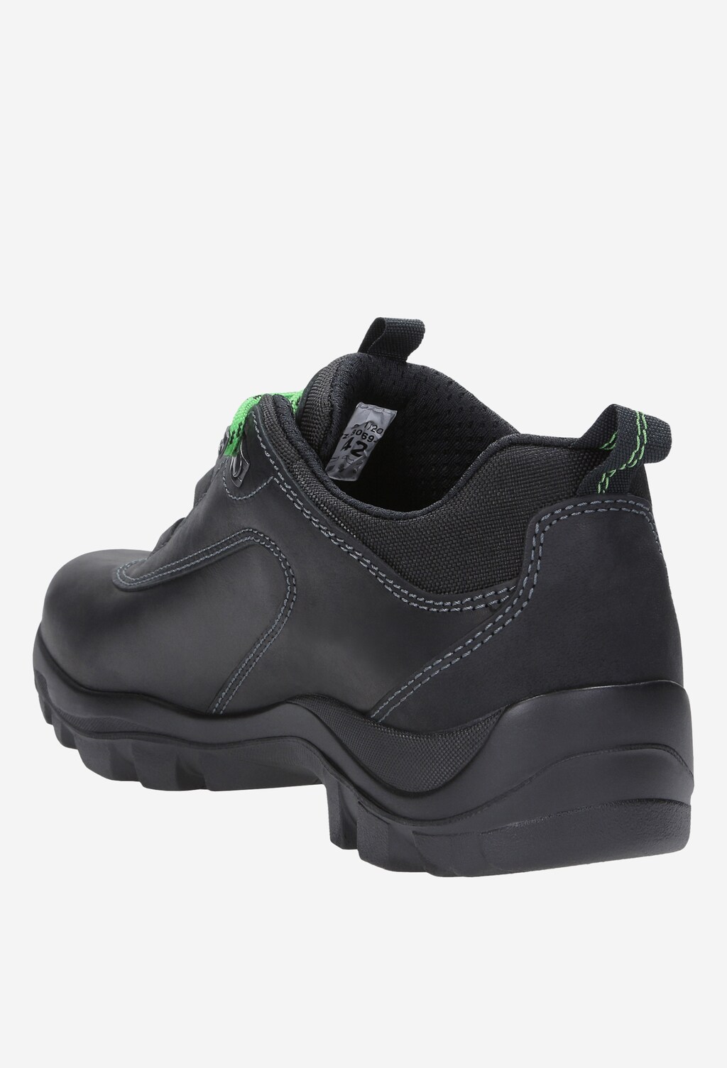 Czarne męskie półbuty 8069-91 Widok 4