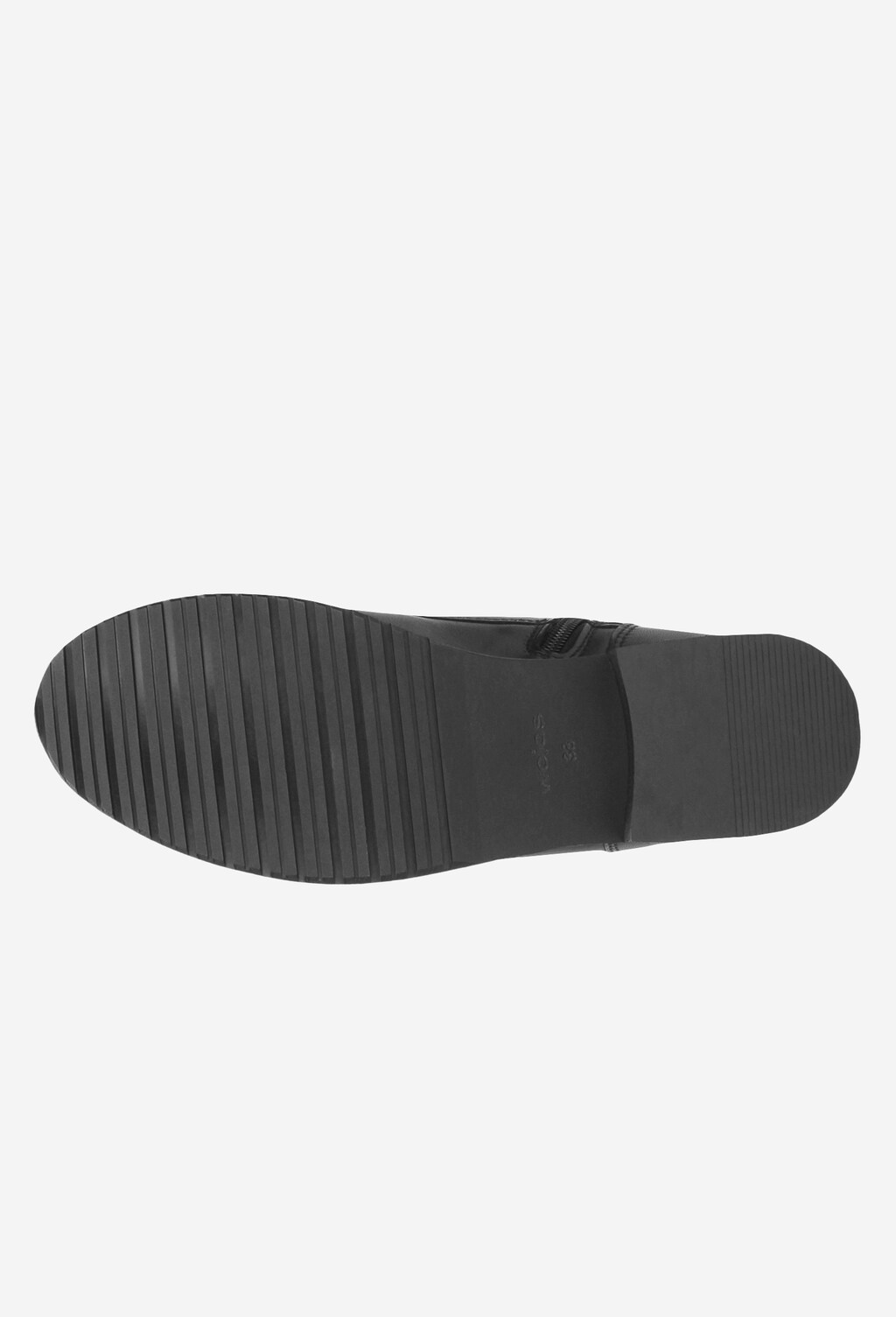 Czarne trzewiki damskie 8655-51 Widok 6