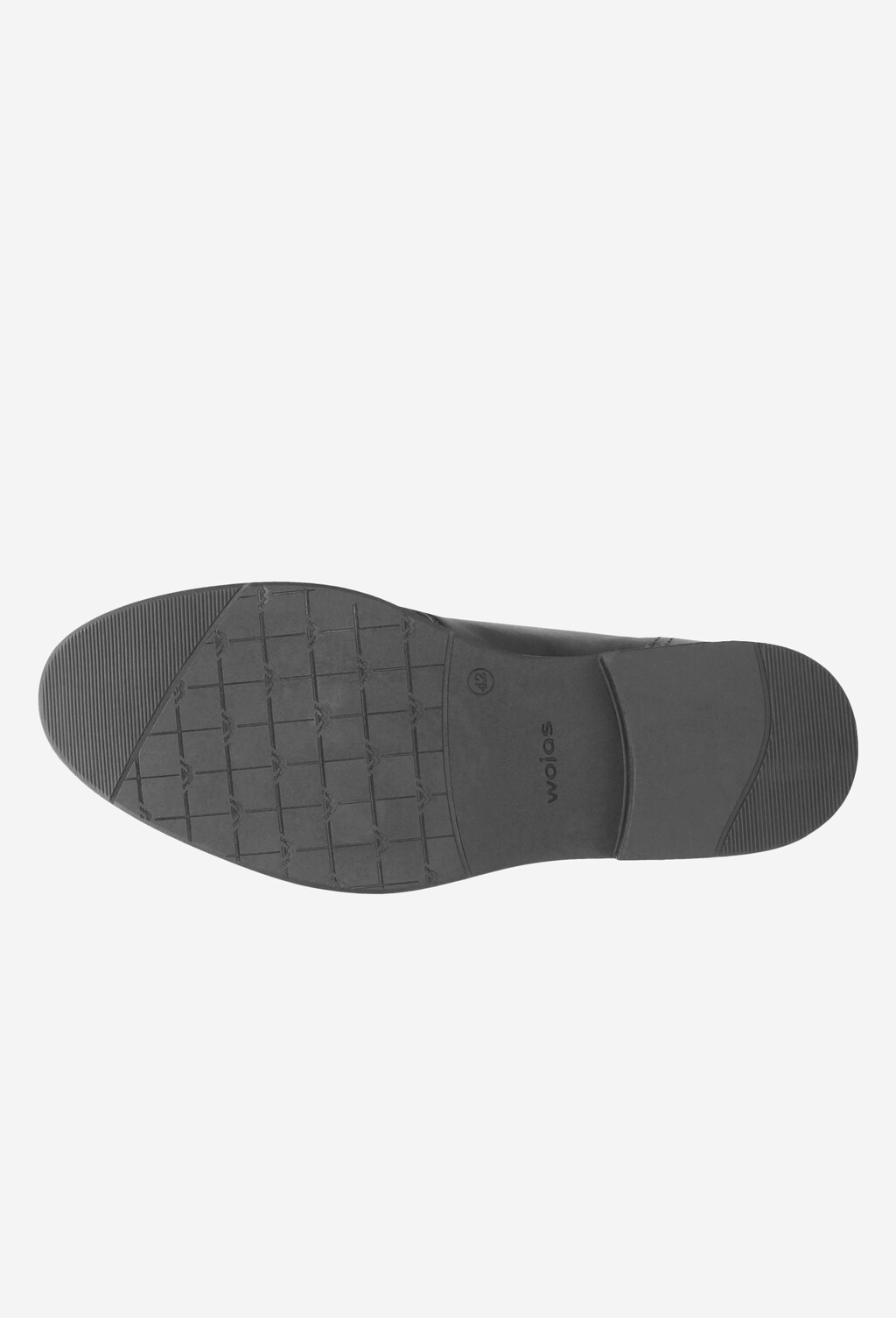 Czarne trzewiki męskie 8213-71 Widok 5