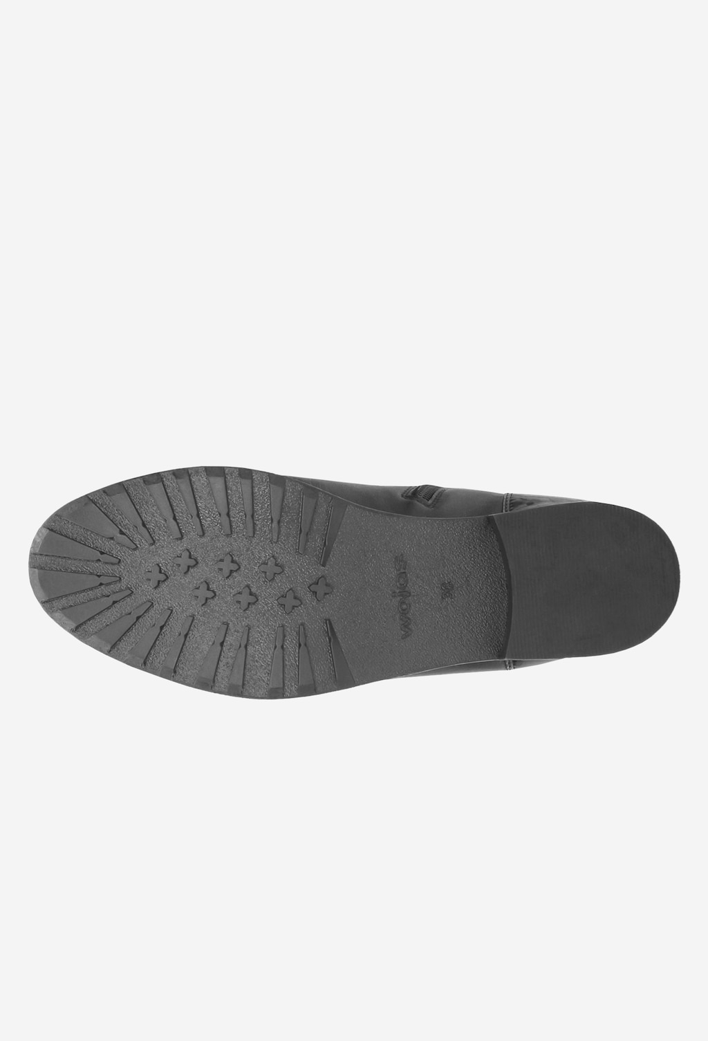 Czarne botki damskie 8630-71 Widok 6