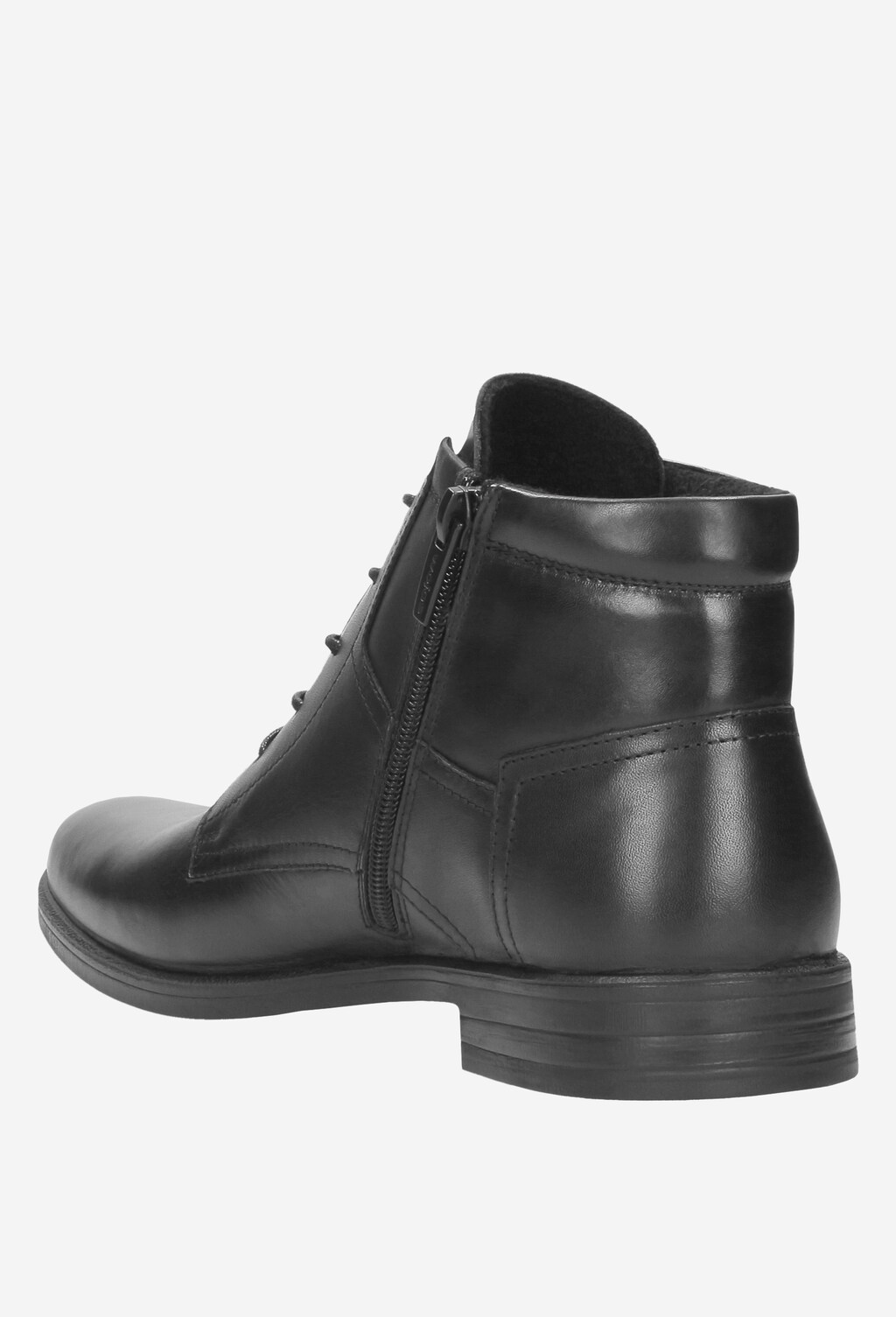 Czarne męskie trzewiki 8241-51 Widok 3