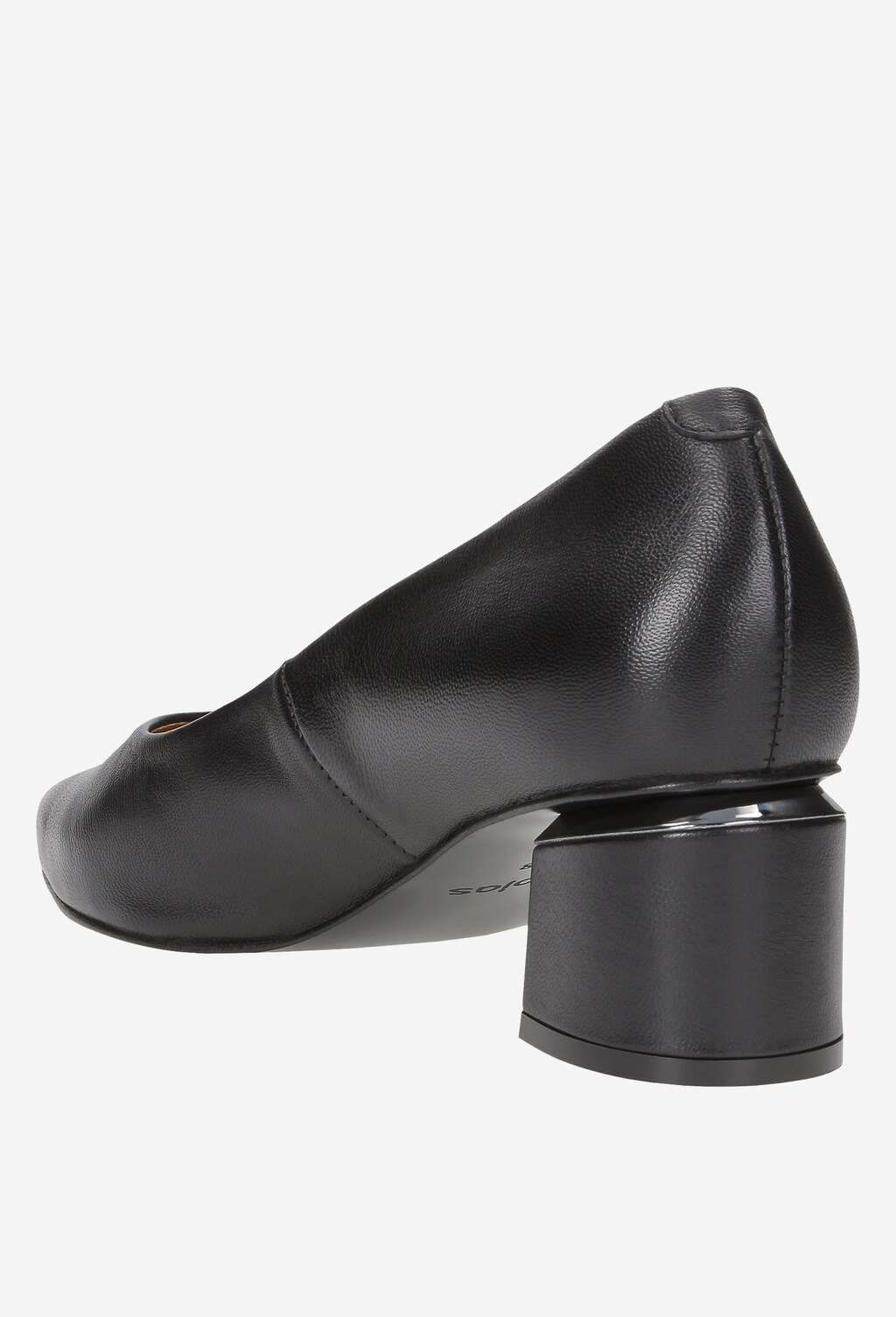 Czarne czółenka damskie 8399-51 Widok 3