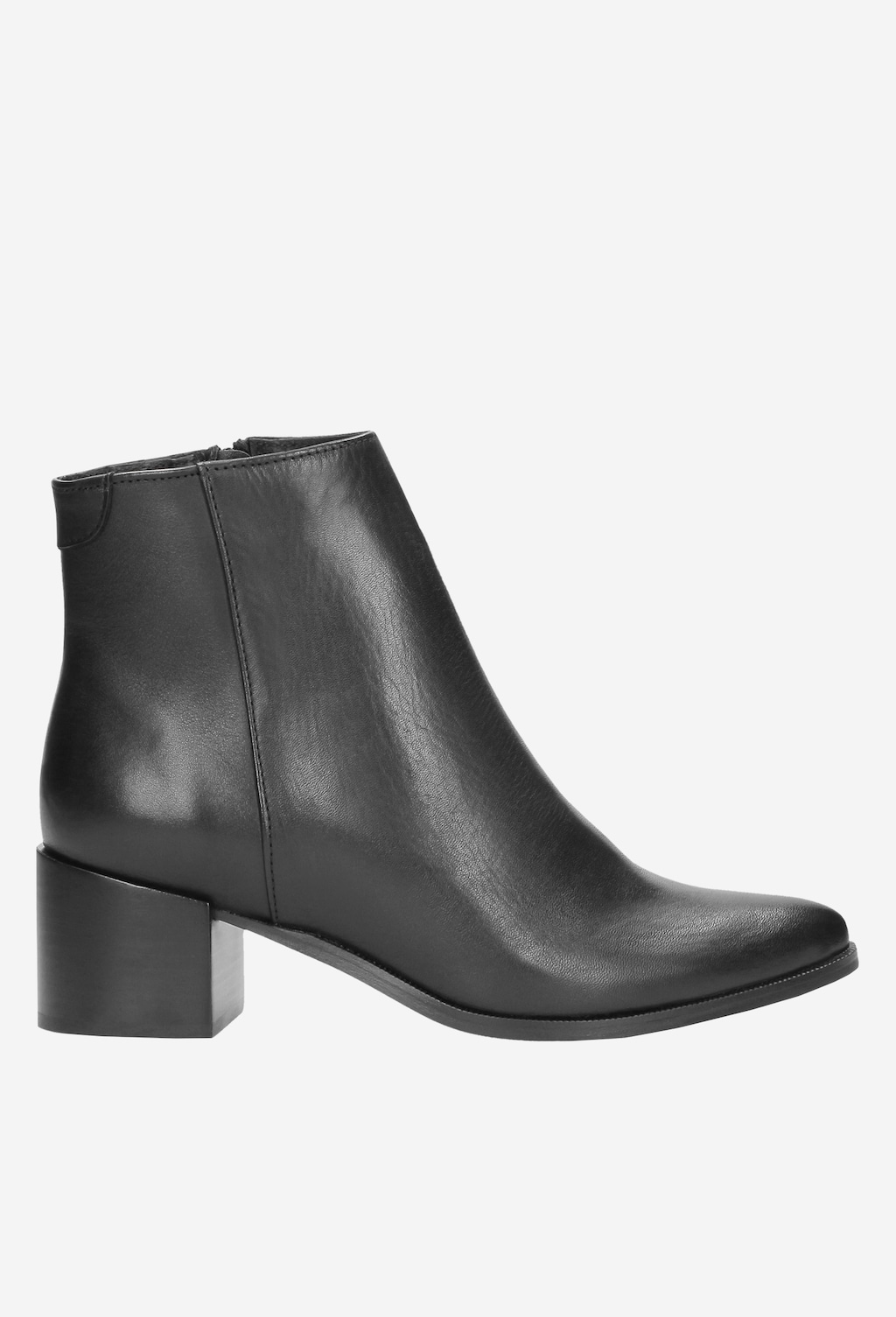 Czarne botki damskie 8632-51 Widok 2