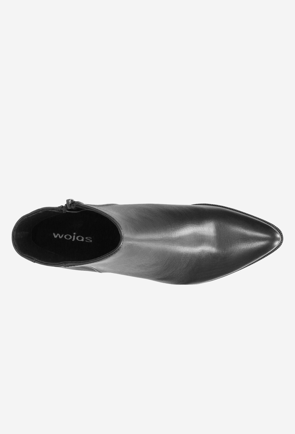 Czarne botki damskie 8632-51 Widok 5