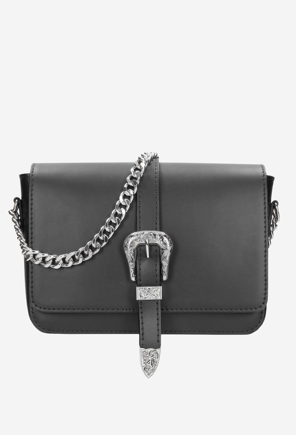 Czarna torebka damska 9800-51 Widok 1