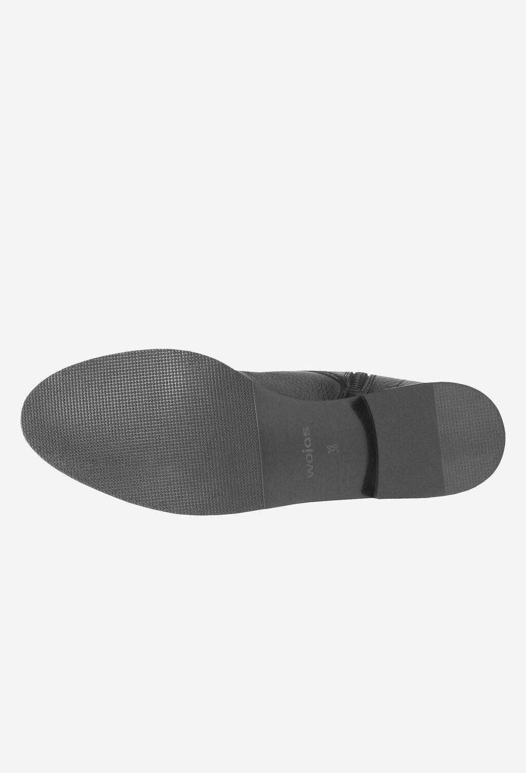 Czarne trzewiki damskie 8688-51 Widok 6