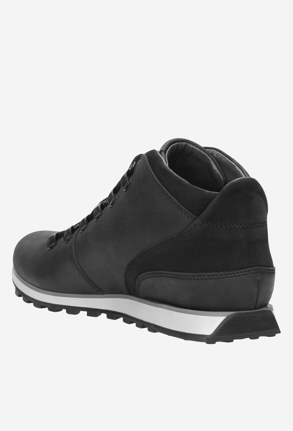 Czarne trzewiki męskie 8238-71 Widok 3