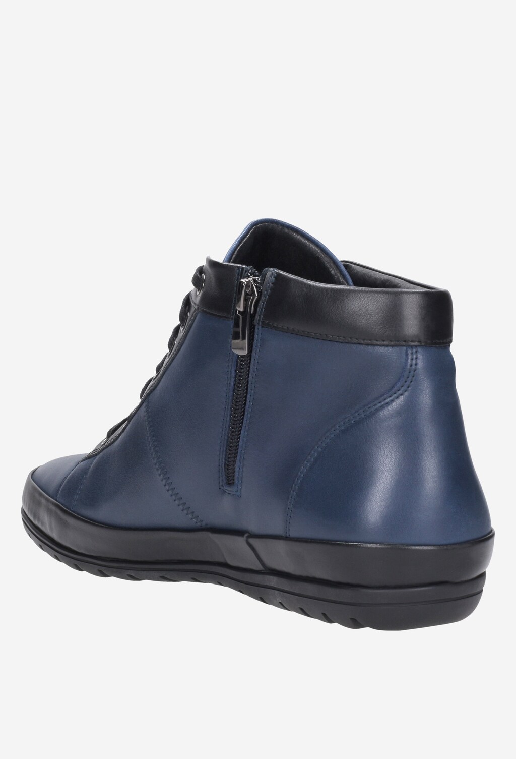 Granatowo czarne trzewiki męskie  8245-56 Widok 4